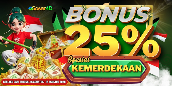 Bonus kemerdekaan 25%